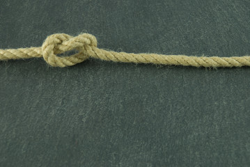 Knoten im Seil; Hintergrund