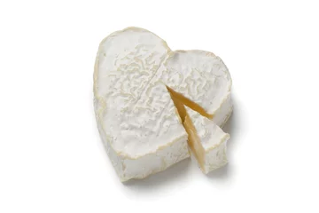 Foto auf Glas Heartshaped Neufchatel cheese © Picture Partners
