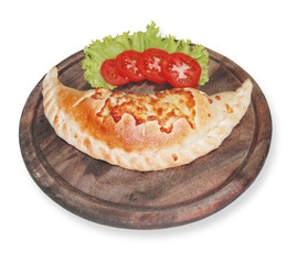 Calzone pizza