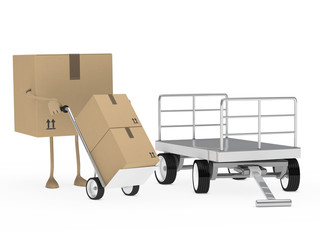 package figure offload trolley