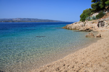 spiaggia di Murvica (Bol - isola di Brac - Croazia)