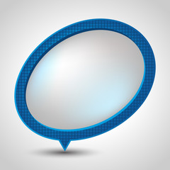 Abstract speech bubble vector background. Eps 10.