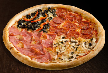 Special pizza - isolated