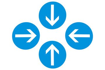 Arrows - right and left - up and down