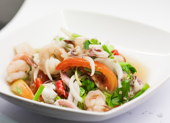 hot and spicy food