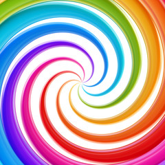 Abstract swirl background made of twirls