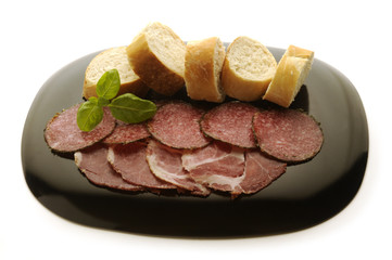 Bondiola y salame