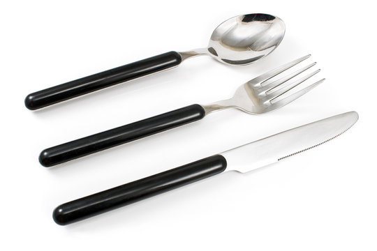 Cutlery set with Fork, Knife and Spoon