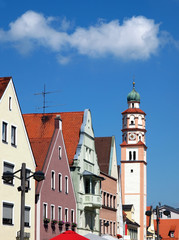 Bürgerhäuser in Schrobenhausen
