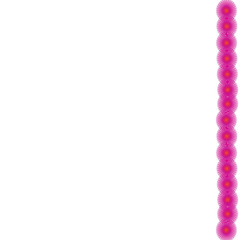 Flower frame of wallpaper on background