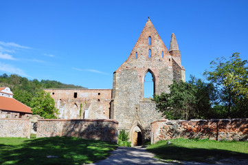 Fototapeta na wymiar monastery - Rosa Coeli, the Czech Republik