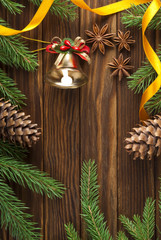 christmas vintage background