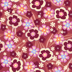 seamless floral background