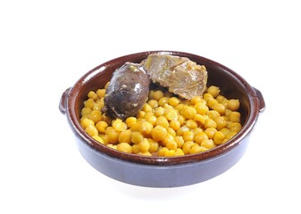 Chickpeas.