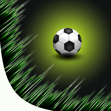 Abstract Beautiful soccer Background