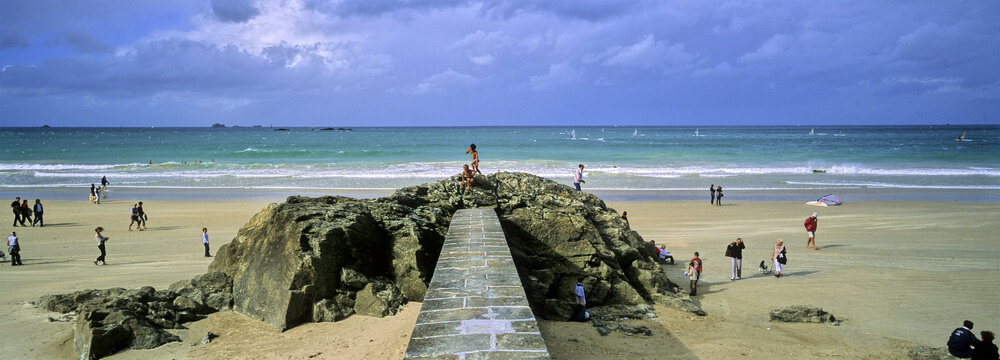 Saint Malo Plage Du Sillon