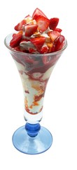 Erdbeerbecher