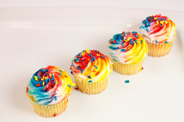 Back to school cupcake