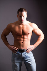 Fototapeta premium muscular man