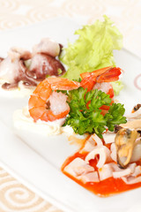 seafood appetizer