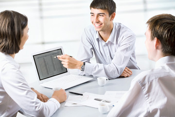 Obraz premium Business people