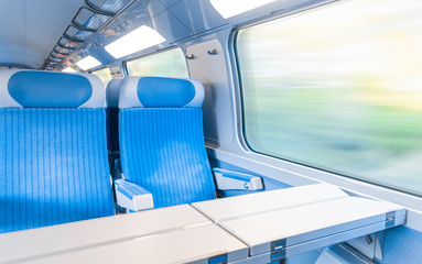 Fototapeta premium Modern express train.