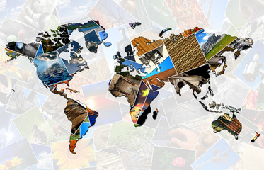 Collage world map © myper