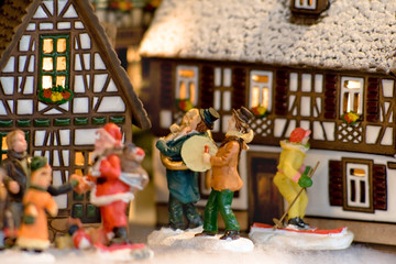 Obraz na płótnie Canvas Fairy prezenty w Christmas'eve w Austrii