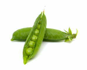 green pea pods