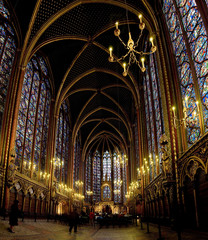 The Sainte-Chapelle in Paris