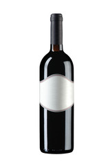 wine bottle isolated