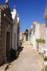 dans le cimetière marin de Bonifacio