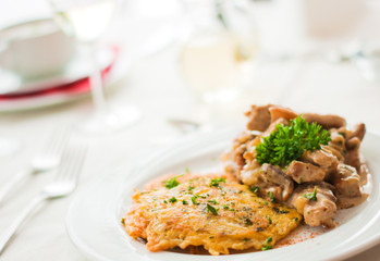 Geschnetzeltes Züricher Art