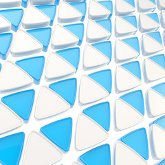 Abstract background made of glossy triangles