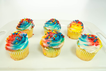 Back to school cupcake