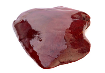 Raw pork liver
