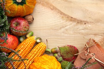 herbstdekotation