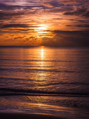 sunrise at Hua-Hin beach