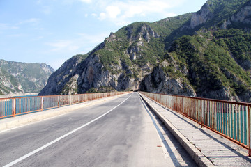 Bridge on the road
