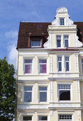 Fototapeta premium Gründerzeitfassade in Kiel, Deutschland