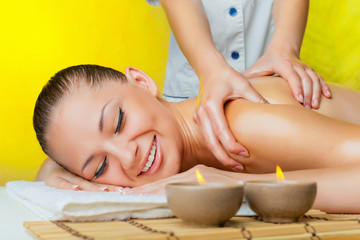 Plakat Relaxing massage