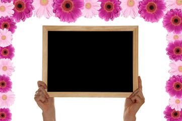 Gerbera Frame with empty sign