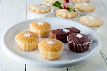 Christmas Cupcakes and Mince Pies