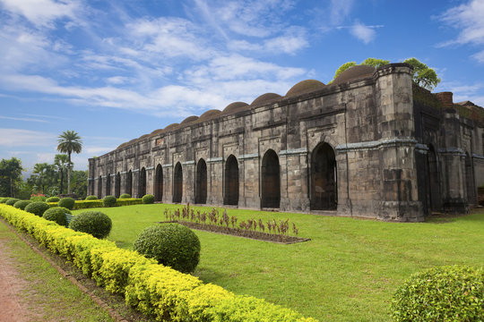 Baradwari Mosque in Gaur, West Bengal.