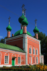 Fototapeta na wymiar Plac Katedralny Pereslavl