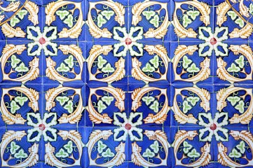 Azulejo in Braga, Portugal