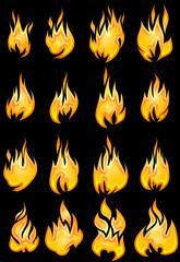 Collection of fires.