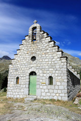 Fototapeta na wymiar Kaplica Marcadau Cauterets Francja