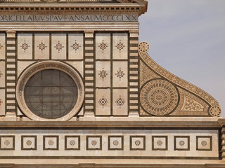 Naklejka premium Santa Maria Novella church in Florence, Italy.