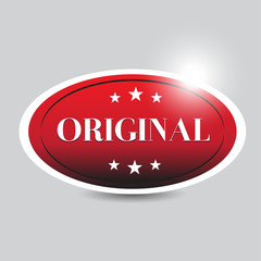 Original button red